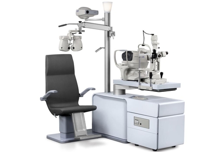 unidad de refracción columna de refraccion topcon unidad equipos oftalmologicos