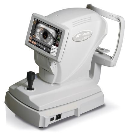 oftalmologia equipo Autorefractómetro oftalmologico topcon autorefractometro refractometro queratometro autoqueratorefractometro