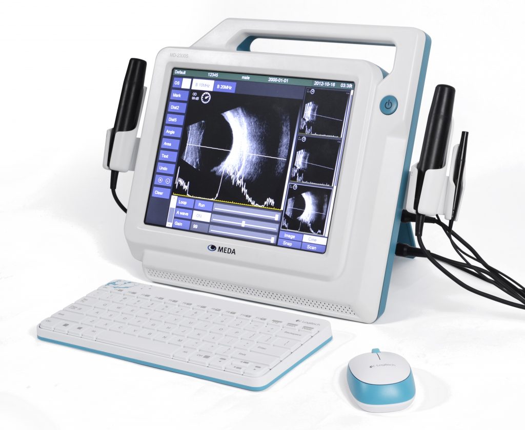 ecografo meda topcon modo a modo b paquimetro regla biometrica ecometro ultrasonido biomicroscopio regla biométrica Paquímetro ecógrafo