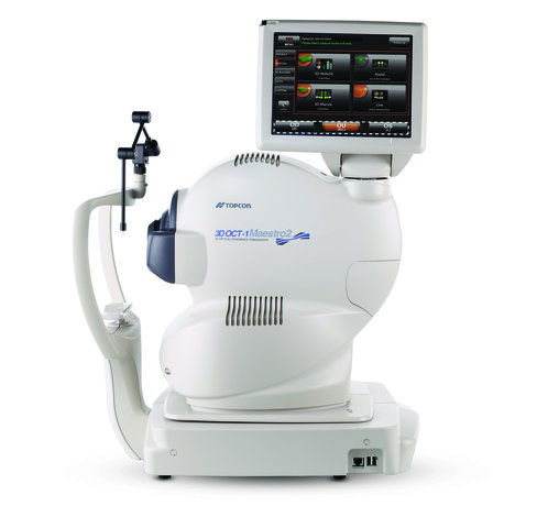 tomografo de coherencia optica oftalmologia Topcon Angio OCT