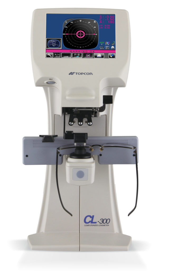 frontofocometro lensometro topcon cl-300
